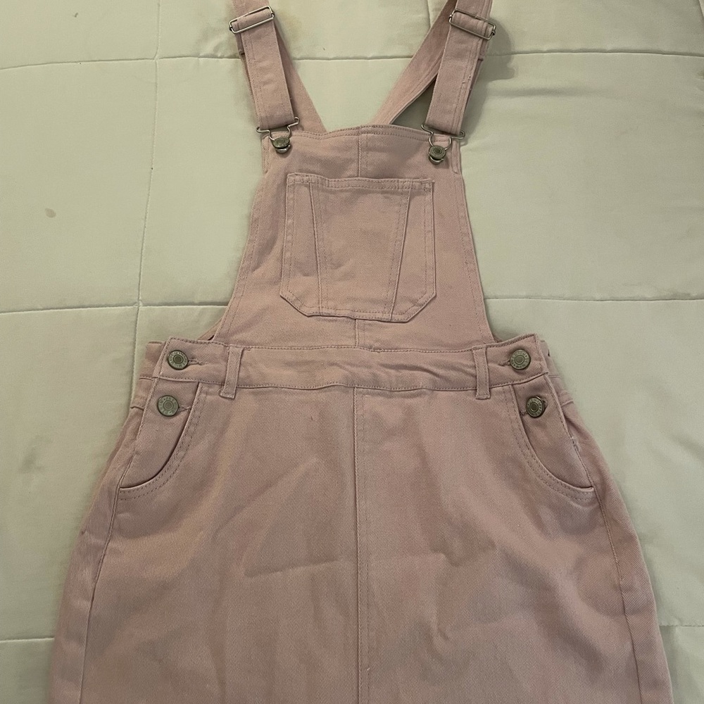 Violet overall dress